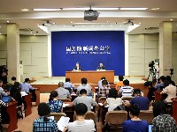 国新办2016年8月份国民经济运行情况发布会现场