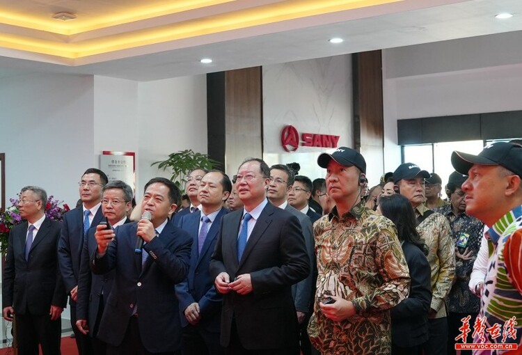 湖南省省长毛伟明率团访问印度尼西亚