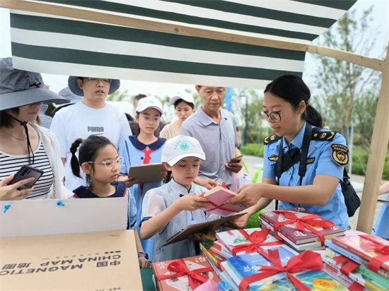 探索濕地奧秘 潤澤學生心靈 南通如東首屆全國生態日宣傳周趣味盎然_fororder_圖片 2