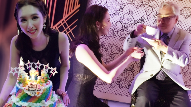 为撇清“爷孙恋” 28岁何傲儿认80岁林建名作干爹