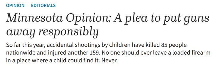 【世界说】美国今年儿童意外枪击已致85人死亡 美媒：这是本不该发生的惨剧！