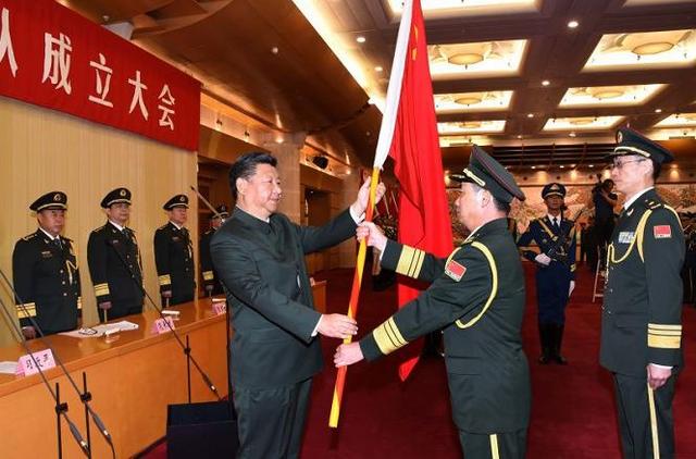 中央军委联勤保障部队成立大会在京举行习近平授予军旗并致训词