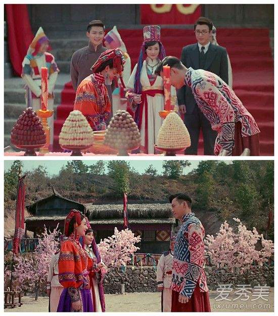 老九门赵丽颖披嫁衣了 即使是幻境新娘造型也超美