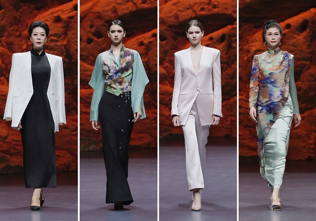 中国国风服饰品牌“麒祺”亮相第七届亚欧时装周_fororder_图1