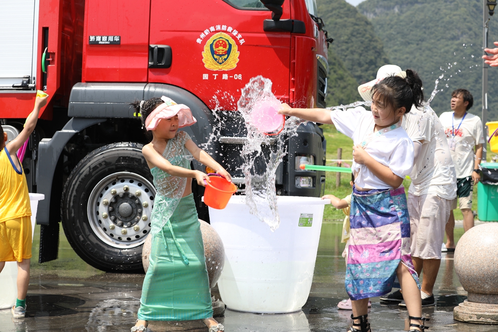 貴州長順：祭水祈福 潑水狂歡解鎖清涼三伏天_fororder_14