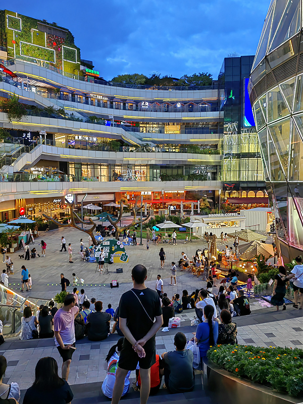 在成都武侯的街头走一走 从大悦城感受夜间经济的活力_fororder_未