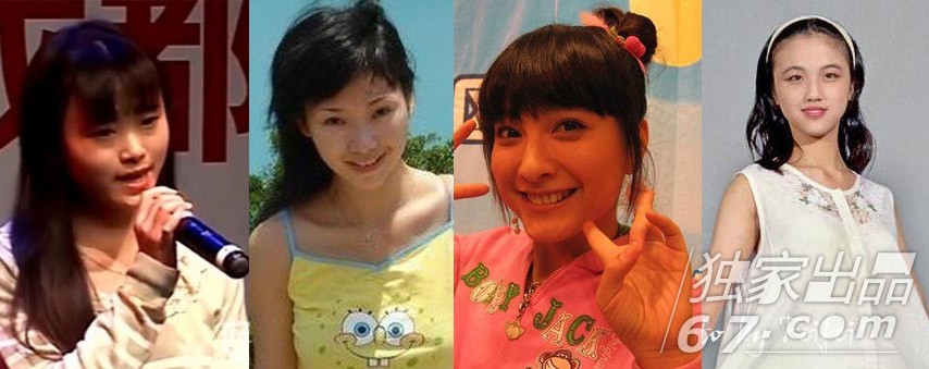 一招变路人！女星出道前照片曝光你还认得出来吗？