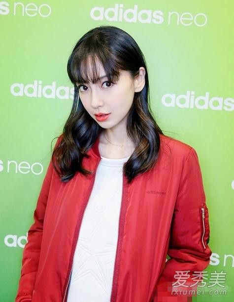 angelababy剪空气刘海都显老 这刘海到底该怎么剪?