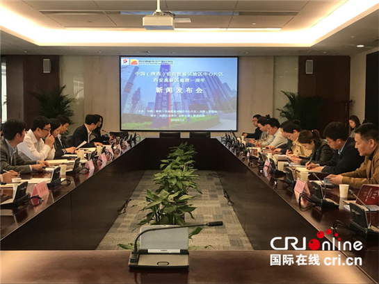 【专题 中国（陕西）自由贸易试验区周年纪实 功能区先手棋 加摘要】（页面标题）自贸区片区西安高新区揭牌一周年新闻发布会召开（内容页标题）中国（陕西）自由贸易试验区中心片区西安高新区揭牌一周年新闻发布会召开