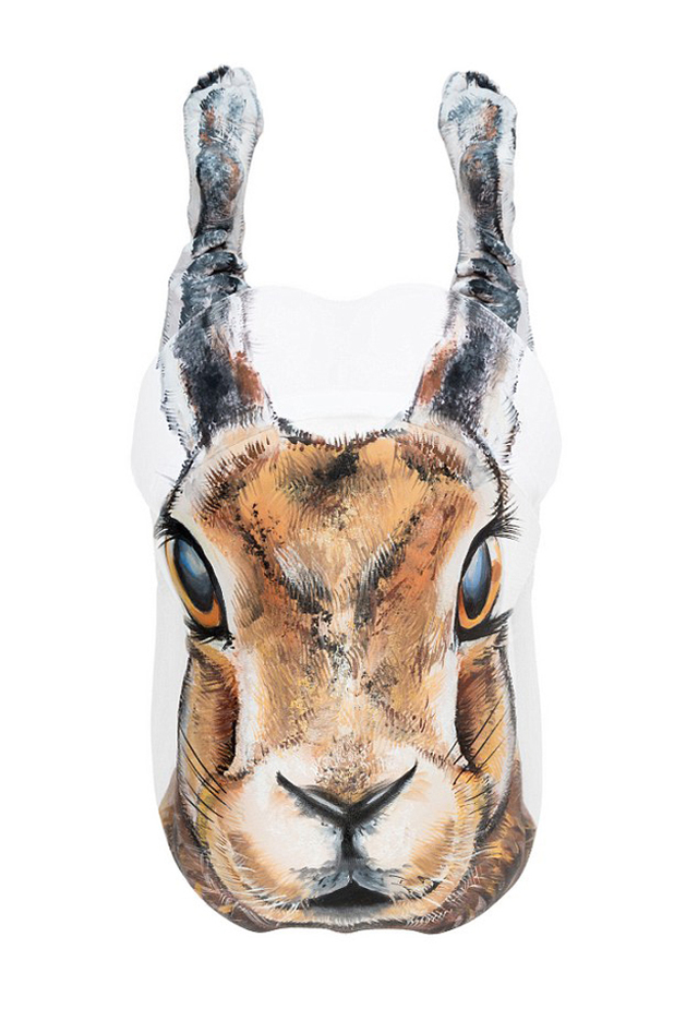 当人体彩绘遇到瑜伽 这些"动物"仿佛自带灵性(组图)