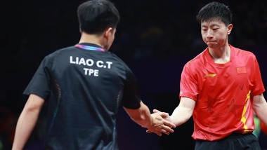 乒乓球——中国队晋级男子团体决赛