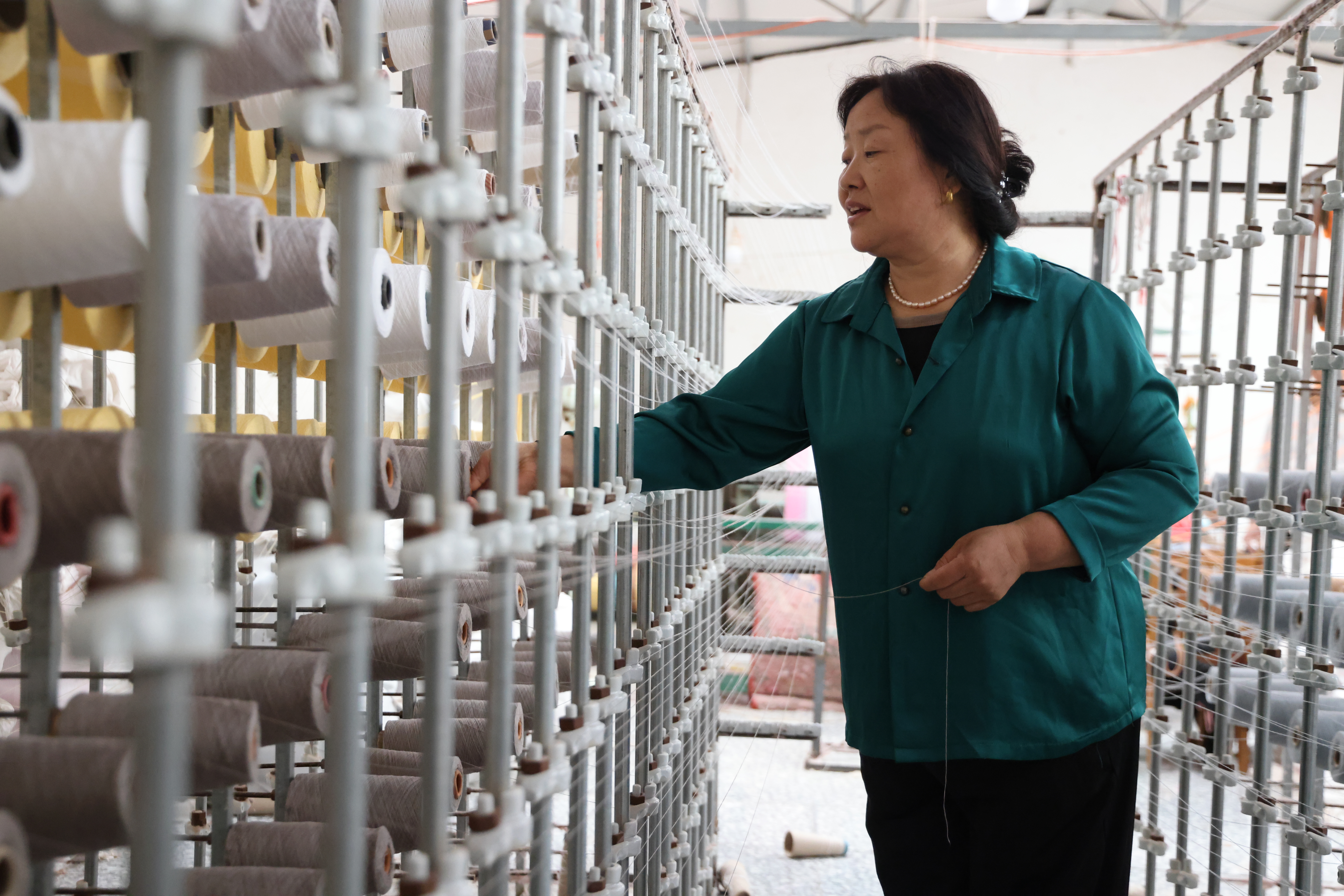 （原创）邢台南和：传统老粗布 编织致富路_fororder_4.JPG