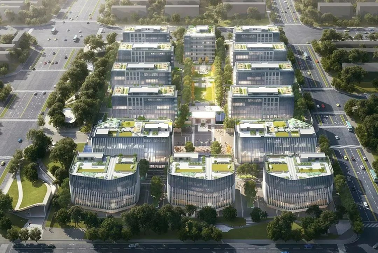 “北跨”第一站 | 奧卡廣場項目4棟主體封頂_fororder_2