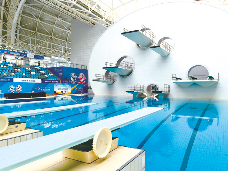 學青會南寧賽區跳水場館已全面改造升級靜待賽事到來