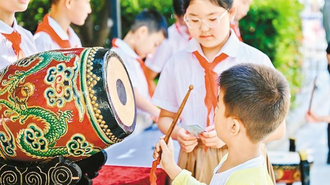 國風味兒“入學禮” 開啟“小萌新”第一課