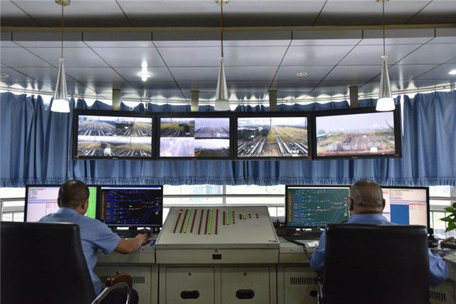 探访中国铁路“心脏” 这里为中欧班列“穿针引线”