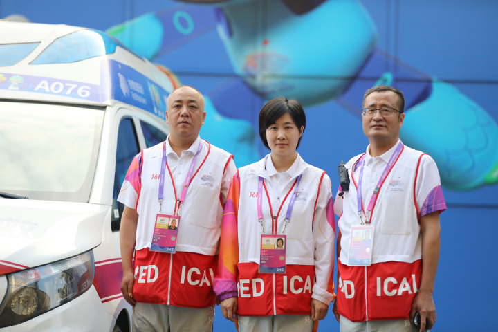 做好服务保障 杭州亚运会工作人员国庆节坚守岗位_fororder_4