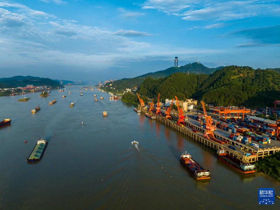 广西梧州：水路货运稳步增长