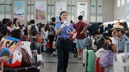 漳州車務段多措並舉應對返程客流高峰