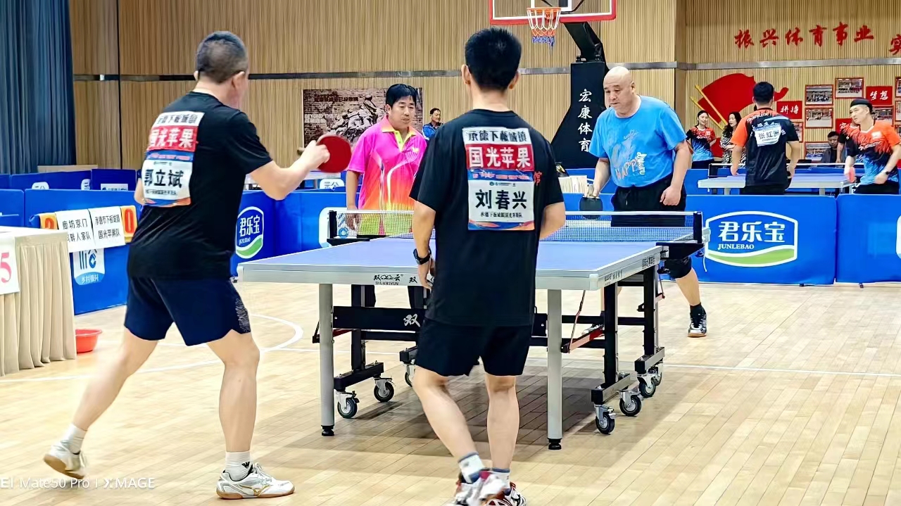 承德县代表队荣获河北省首届“美丽乡村”乒乓球团体赛亚军_fororder_图四