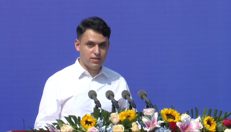 留学中国·新生报到|洪都拉斯小伙儿布兰登·卡拉斯科：拥抱温暖而强大的中国是洪都拉斯人做出的重要而正确的选择