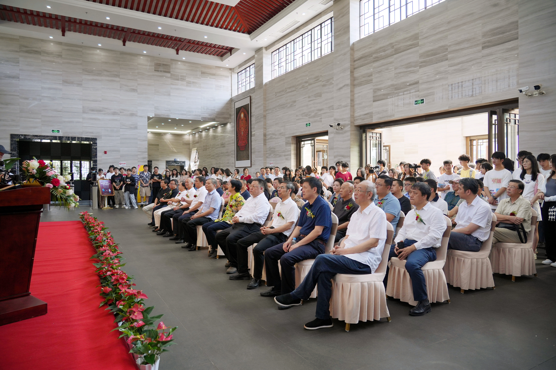熊建新漆画艺术作品展开幕式在南昌工学院中国工艺美术大师博物馆举行_fororder_图片8