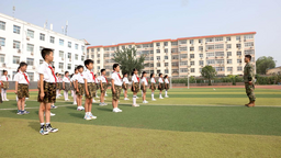 （原创）沧州市新华区：国防教育促成长 红色血脉代代传