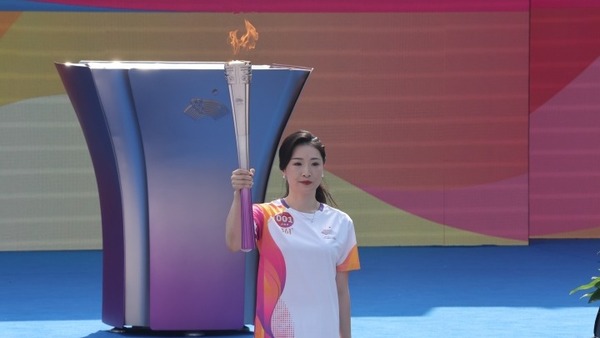 杭州第19届亚运会火炬传递启动仪式举行