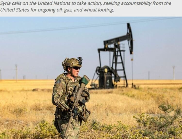 美国必须赔！叙利亚致信联合国“讨说法”