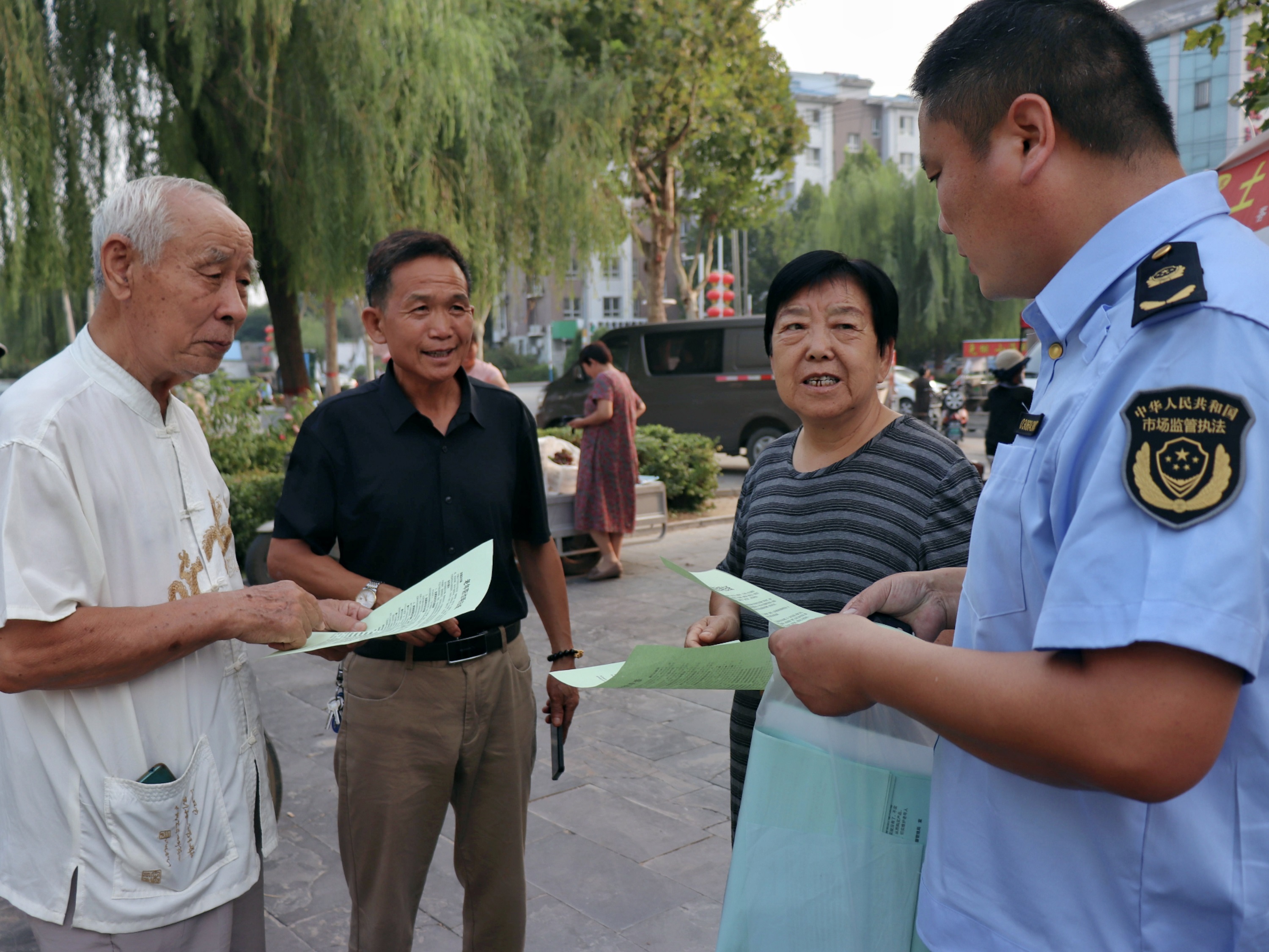 （原创）保定博野：打击养老诈骗 守护老人“钱袋子”_fororder_4