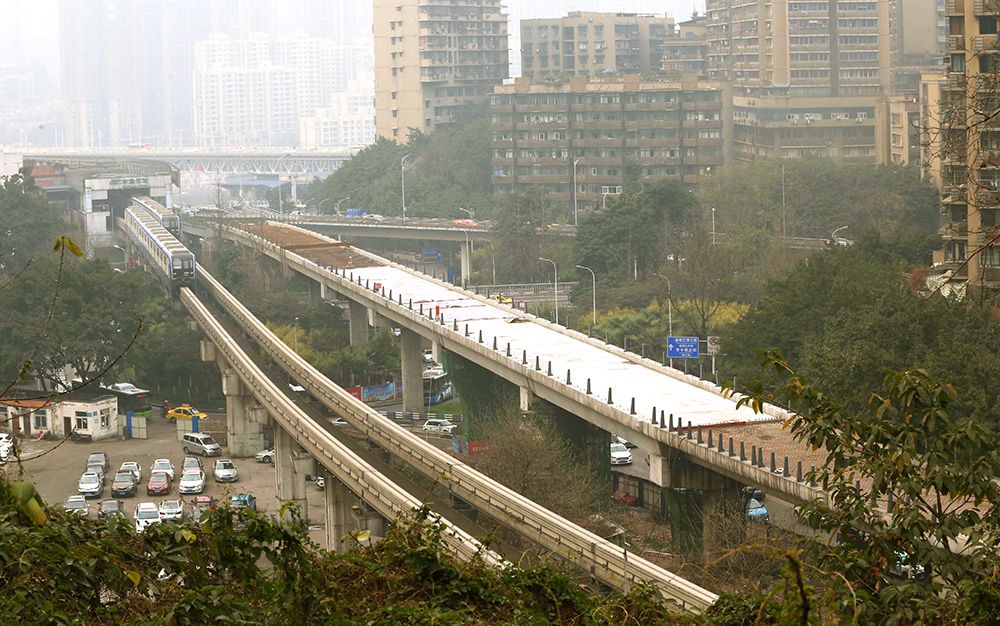 【焦点图】渝澳大桥至两路口分流道预计年底建成