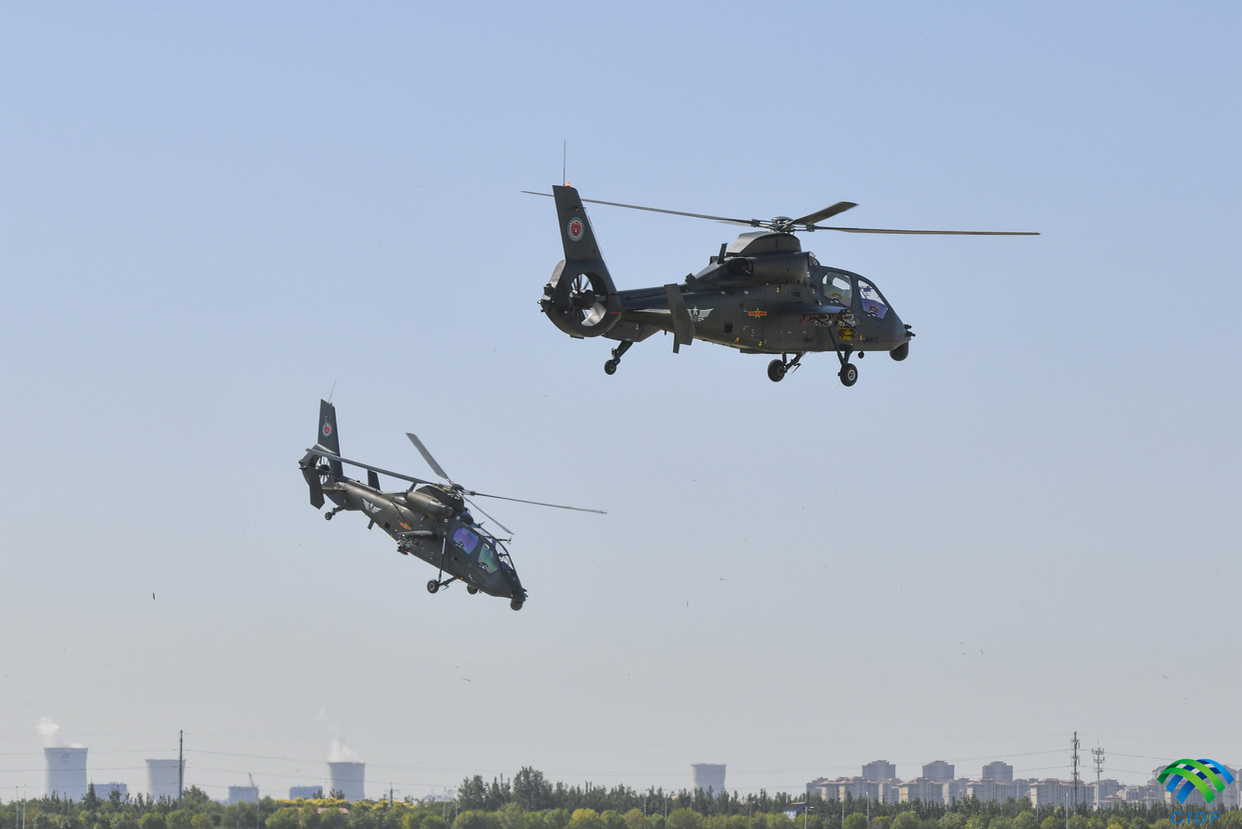 A grand gathering of the helicopter family in Tianji_fororder_1694766712213