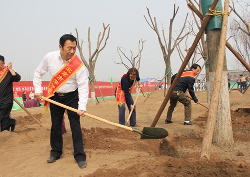 北京石景山区举办迎冬奥主题植树活动 增绿面积51.3公顷