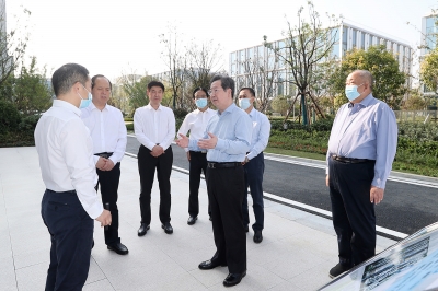 河南日报记者 董亮 蔡迅翔 摄9月14日,河南省委书记楼阳生到郑州市