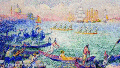 光影斑驳 形神兼具——《艺术里的奥林匹克》带您感受油画《威尼斯赛船会》现实与意象的交汇融合