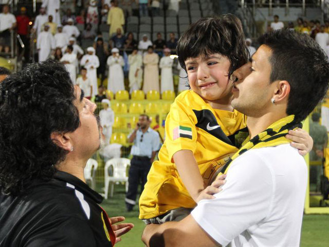 不适合恋爱中的女生看!阿圭罗的儿子太帅了