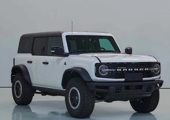 江铃福特Bronco共5款车型信息亮相工信部申报_fororder_image003