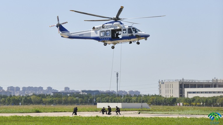 A grand gathering of the helicopter family in Tianji