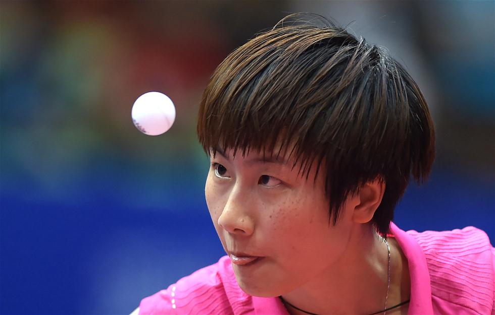 中国公开赛:丁宁获女单冠军