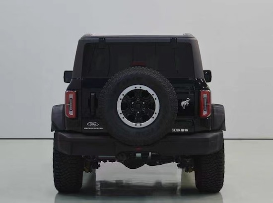 江铃福特Bronco共5款车型信息亮相工信部申报_fororder_image002
