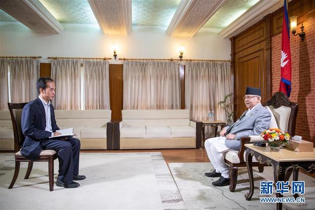 专访：习近平主席访问将把尼中关系提升到新高度——访尼泊尔总理奥利