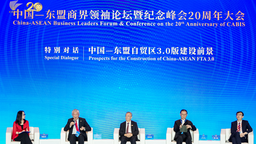 促进开放合作 中国—东盟商界领袖论坛暨纪念峰会20周年大会在南宁举行