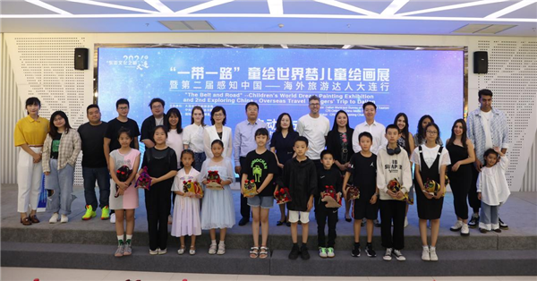 'The Belt and Road' - Children's World Dream Painting Exhibition and 2nd Exploring China - Overseas Travel Vloggers' Trip to Dalian Kicks Off_fororder_辽宁3