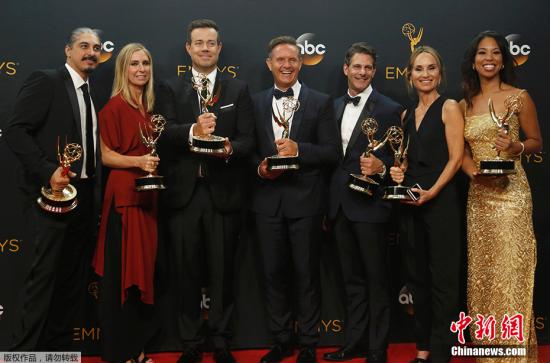 第68届艾美奖 《权力的游戏》夺大奖继续称霸