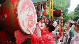 國風“訴”文化 唐宮迎“雙節”文旅體驗官提前感受“國風唐潮”之旅