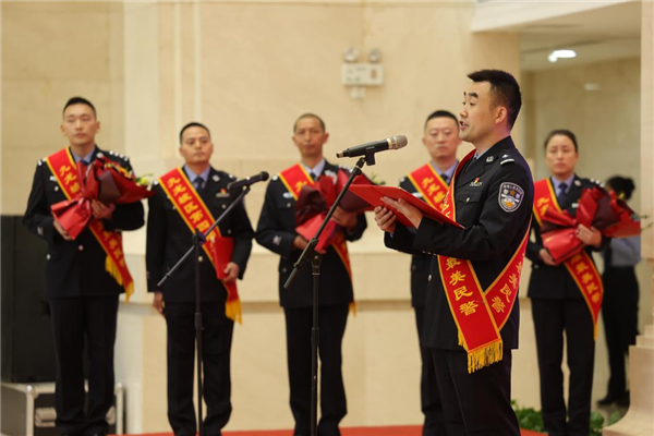 重慶九龍坡警方舉辦第四屆“最美民警·九警之星”發佈儀式_fororder_圖片2
