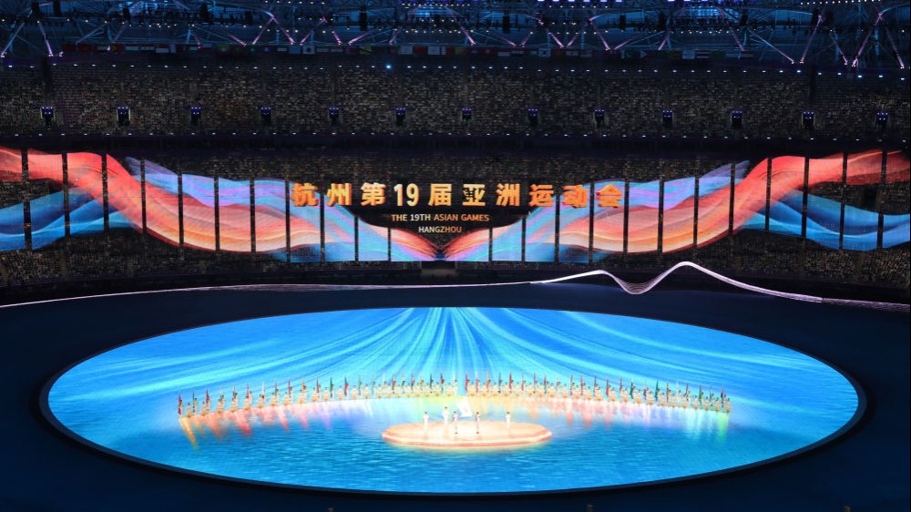杭州第19届亚洲运动会开幕式举行
