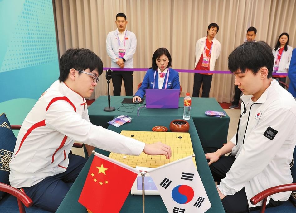 亞運會圍棋男子個人賽打響 雲南選手柯潔取得開門紅_fororder_d32