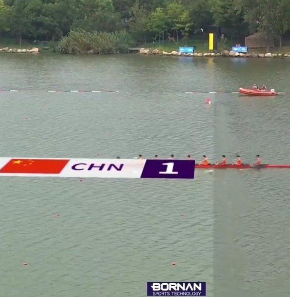 第1500金！中國隊奪得杭州亞運會賽艇女子八人單槳有舵手金牌