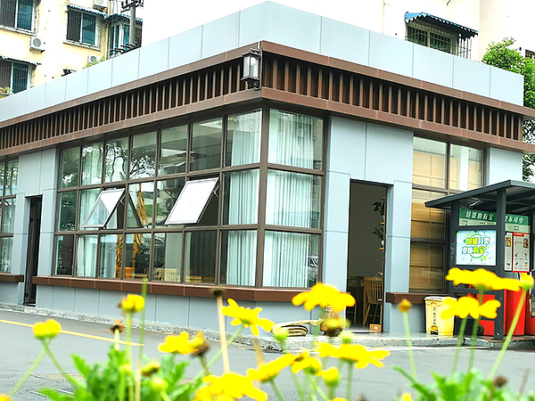 眉山青神：推进新型城镇化 城市提质满目新_fororder_福家民居小区的“福家驿站-供图-青神县委宣传部